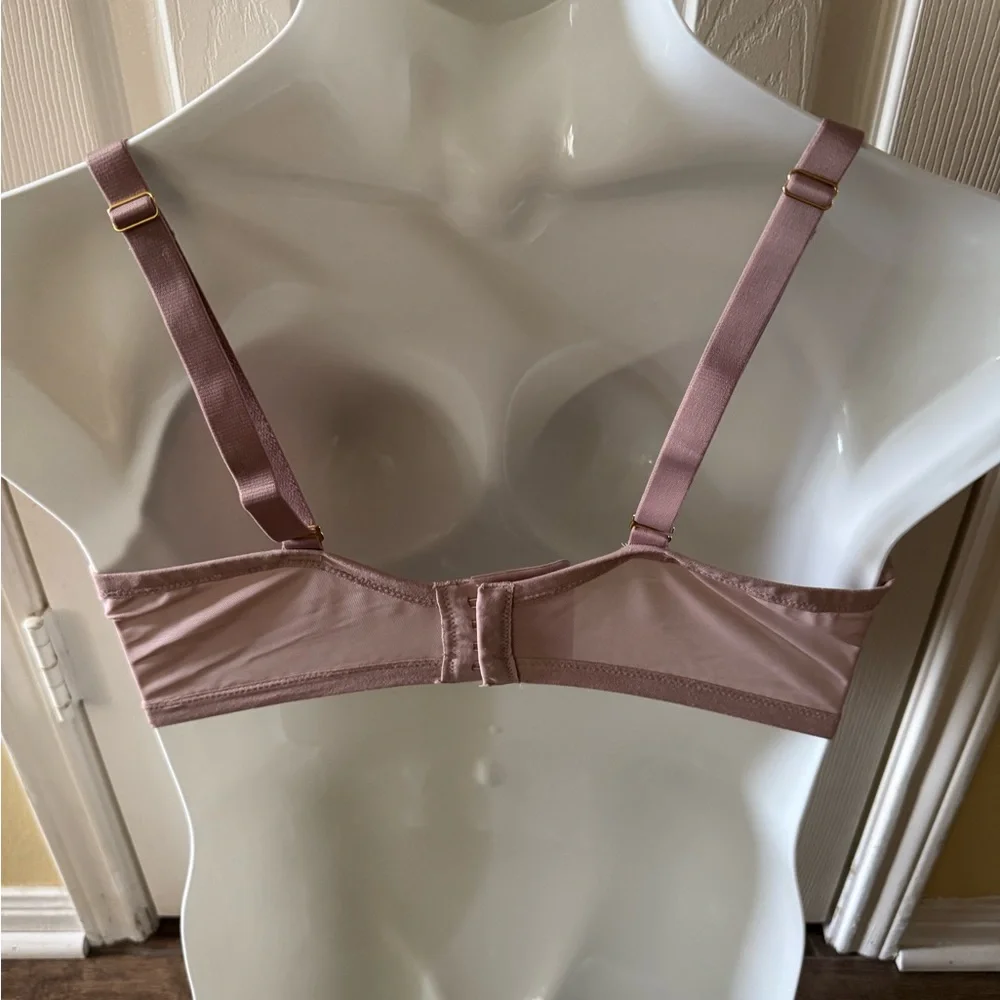 Soma Bra 40G  Lightest Lift Perfect Coverage Lace‎ Underwire Pink Underwire